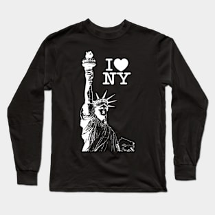 LIBERTY - I HEART NEW YORK Long Sleeve T-Shirt